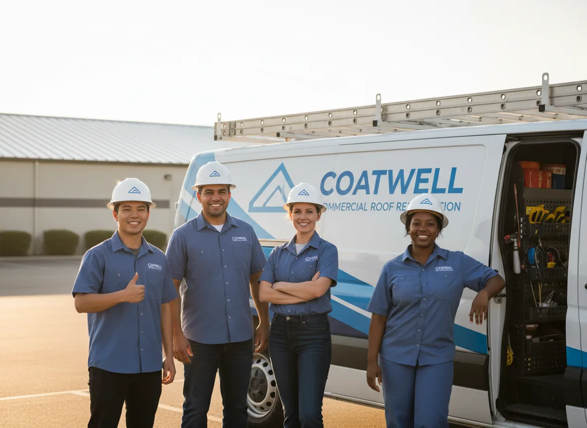 Commercial roof coating company in Thornton, WV